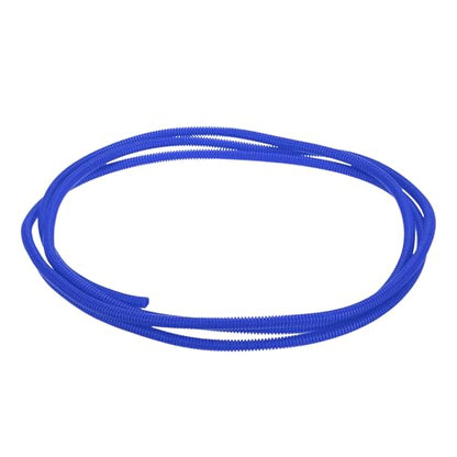 MECCANIXITY Plastic Split Wire Loom Tubing 1/4"(6.5mm) ID 10FT(3.0m), Blue - color: Blue, size: 1/4"(6.5mm) ID x 10FT(3.0m)