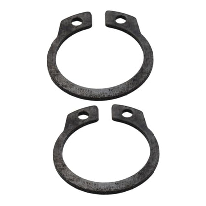 2PCS Metal Snap Retaining Clip Set for 2 Ton Hydraulic Jack External Snap Ring C-Clips for Horizontal Jack Parts Compatible Standard and Lift Equipment