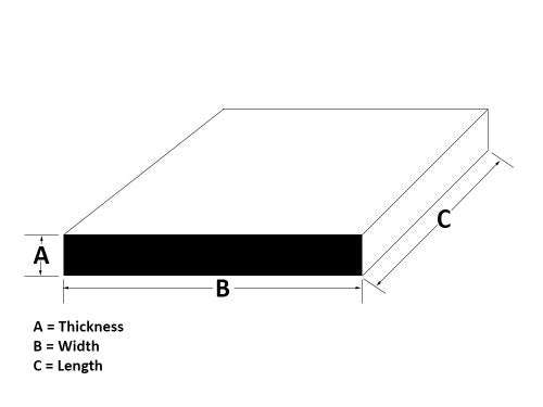 Polycarbonate Lexan Clear Plastic Sheet 1/4" (6 mm) 24" x 48"