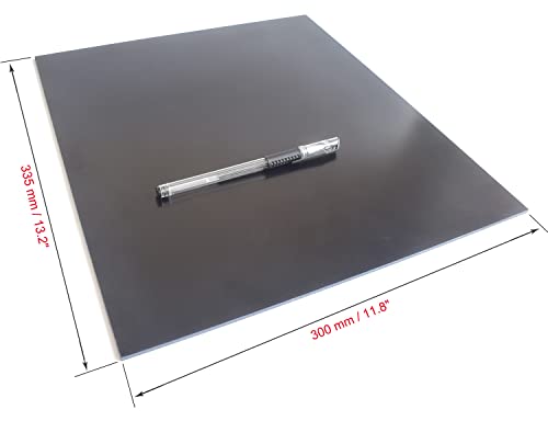 G10 FR4 300X335X2.0MM Epoxy Fiberglass Composite Sheet Panel - size: 335 X 300 X 2.0MM