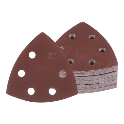 50pcs Mouse Sander Detail Sandpaper 800Grit 3-1/2" Triangle - size: 800 grit