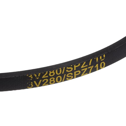 uxcell 3V280 Rubber V Belt 28" Length x 0.38" Width x 0.31" Thick, Industrial Power Transmission Belt - size: 28" Length