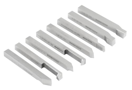 Accusize Industrial Tools HSS Tool Bit Pre-Ground, 1/4 in, 2662-2001 - size: 1/4 in