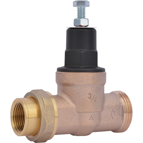 Cash Acme 3/4 Inch EB45 Single Union Pressure Regulating Valve (PRV), 45 PSI, 23883-0045 - size: 3/4 in., style: Poly Top, 45 PSI