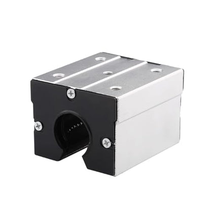 2Pcs SBR25UU Linear Slide Blocks with Dust-Proof Covers - Open Bearing Housing for SBR25 25mm Linear Guides, As Replacement Parts for CNC Machines and 3D Printers - size: SBR25UU, style: Dust Cover Slider