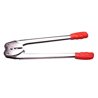 Strapping Tools Sealer Manual Banding Tool for Polyproplyn Polyester Strap - color: Red Sealer