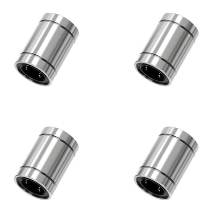 4PCS LM13UU Linear Ball Bearings, 13mm Bore Dia, 23mm OD, 32mm Length with Double Side Rubber Seal Linear Rail for CNC,3D Printer - size: LM13UU Size 13x23x32mm