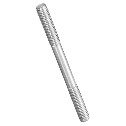 METALLIXITY Double End Threaded Stud Screw(M8x100) SS304 Silver - size: M8 x 100mm