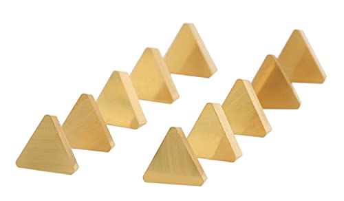 Accusize Industrial Tools Tpg222 Tin Coated Carbide Inserts, 10 Pcs/Box, 2127-1024x10 - size: TPG222