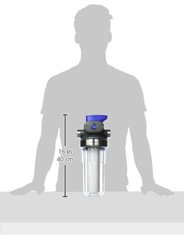 Culligan Whole House Water Filter System, 3/4" Standard, P5 Filter Included - size: 3/4 Inch, style: Clear
