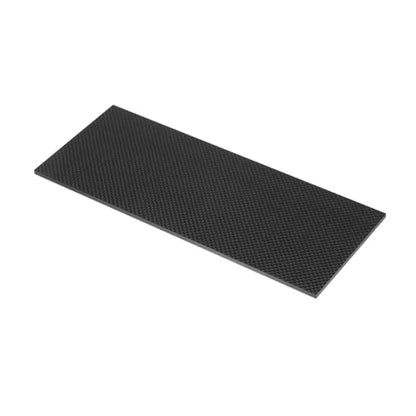 MECCANIXITY 1 Pcs Carbon Fiber Sheet 100x250x5mm Glossy Surface Pultruded Flat Carbon Fiber Board Plate Plain Weave Panel Sheet for Kites RC Airplane - size: 100x250x5mm, style: Glossy