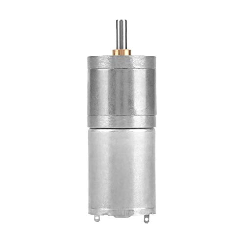 DC Gear Motor 12V 5RPM, 25GA-370 Low Speed High Torque Metal Gear Micro Motor, Geared Electric Motor for Electronic Lock Electric Curtain Robot Actuator DIY Project ﻿ - size: 5RPM
