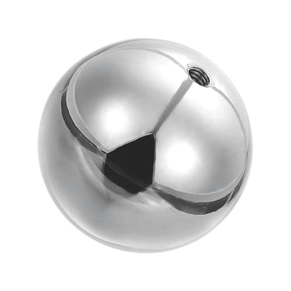 PATIKIL M6 x 50mm Ball Nuts Knob 304 Stainless Steel Round Solid Silver - size: M6x50mm