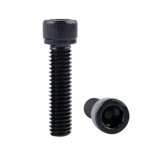 5/16-18 x 1-1/2" Socket Head Cap Screws Allen Hex Bolts, 304 Stainless Steel 18-8, UNC Fully Machine Thread, 10Pcs Black - color: Black, size: 5/16-18 x 1-1/2" (10PCS)