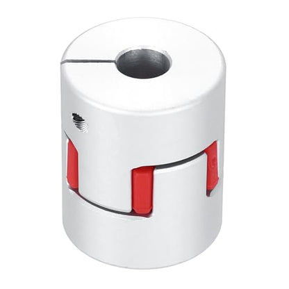 MECCANIXITY Aluminum Shaft Coupling Shaft Coupler 8mm to 8mm Flexible Spider Coupling L30mm x D25mm Coupler Jaw Spider Shaft Joint Connector for 3D Printers DIY CNC Router Milling Machine - size: 8mm to 8mm
