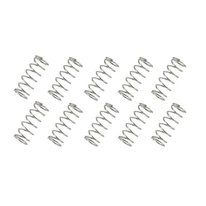150pcs Compression Springs, 304 Stainless Steel Small Pen Spring, Length 10-30mm, OD 4-6mm, Wire Diameter 0.3-0.5mm (Color : 150pcs, Size : 0.5 * 6 * 25mm) - size: 0.5*6*25mm