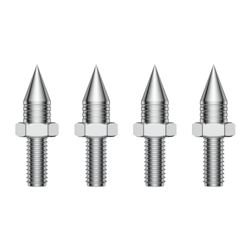 Tertullus Speaker Spikes M8 Vibration Isolation Stand Feet (Without Spike Pad) for Speaker, Subwoofer, Amplifier, CD DVD Player (4 pcs) - size: M8-42