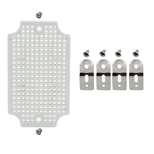 Zulkit Junction Box Mounting Plates (5.9" x 3.9" x 2.8") - size: 5.9" x 3.9" x 2.8"