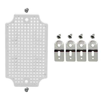 Zulkit Junction Box Mounting Plates (5.9" x 3.9" x 2.8") - size: 5.9" x 3.9" x 2.8"