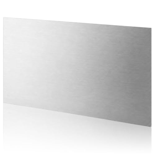 48 x 24 in 430 Stainless Steel Sheet Metal 24GA #4 Brushed Finish - size: 48*24in