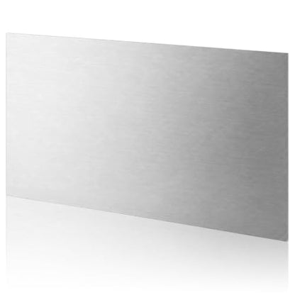 48 x 24 in 430 Stainless Steel Sheet Metal 24GA #4 Brushed Finish - size: 48*24in