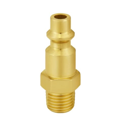 Joywayus 4PCS 1/8 Inch NPT Male Industrial Air Hose Quick Connect - size: 1/8"NPT Male