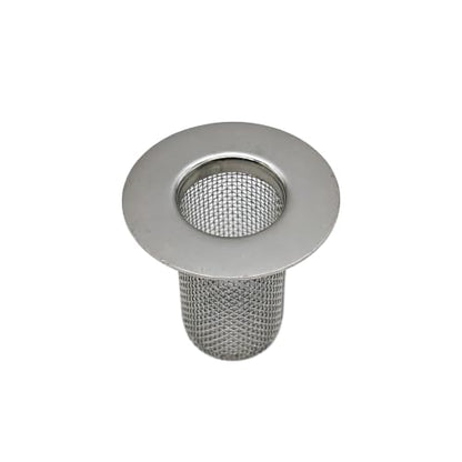2" Diameter Floor Drain Strainer 2" Tall 304SS Cylinder Filter Basket