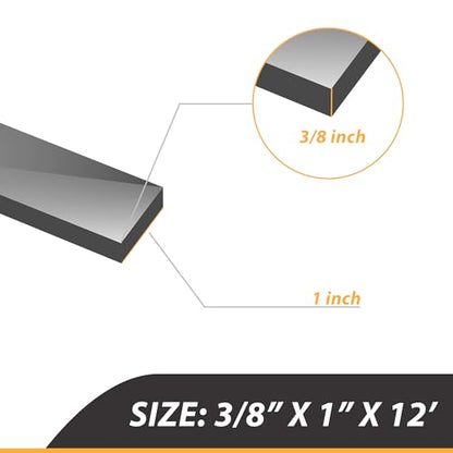 3/8 Inch Thick Neoprene Rubber Strips and Heavy-Duty Solid Rubber Rolls, Sheet for DIY Gasket, Warehouse, Pads, Seals, Weather Stripping, Flooring (1 Inch Wide, 12 Feet Long) - size: 3/8" x 1" x 12', style: Non-Adhesive Backing
