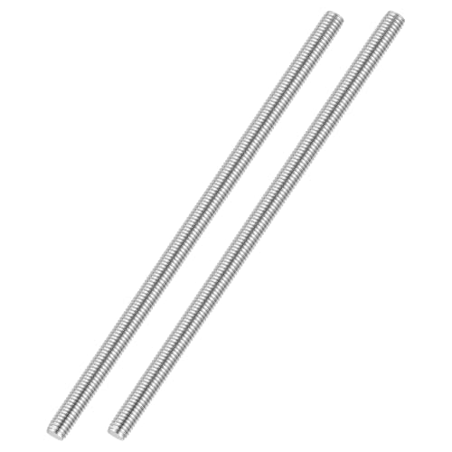 M5-0.8 Fully Threaded Rod 120mm Length Coarse Thread 2Pcs - size: M5‑0.8 120mm