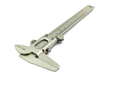 Non Digital Vernier Caliper Metric -Imperial Measuring System Tools for Inside, Outside, Depth & Step (Non Steel Plated Body) - style: (NON STEEL PLATED BODY)