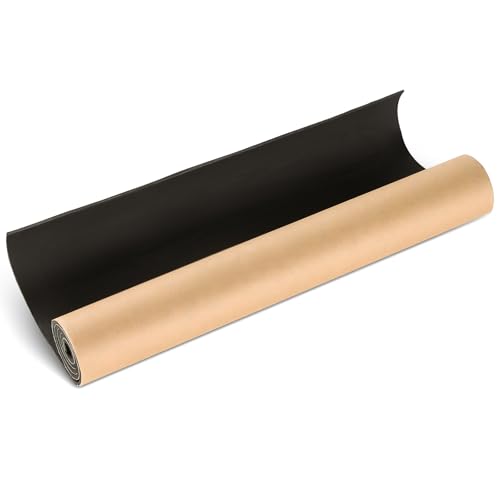 Sponge Neoprene with Adhesive Foam Rubber Sheet 1/8” x 12” x 24” - size: 1/8" Thick x 12" Wide x 24" Long