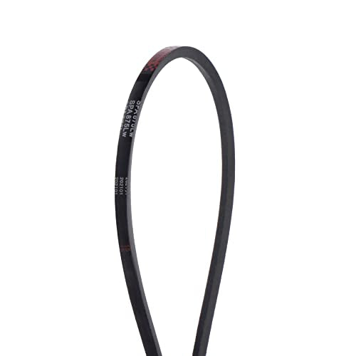HARFINGTON SPA-875 V-Belts Drive Belt 875mm Pitch Girth 13mm Width 10mm Height Rubber for Power Transmission - size: 875mm