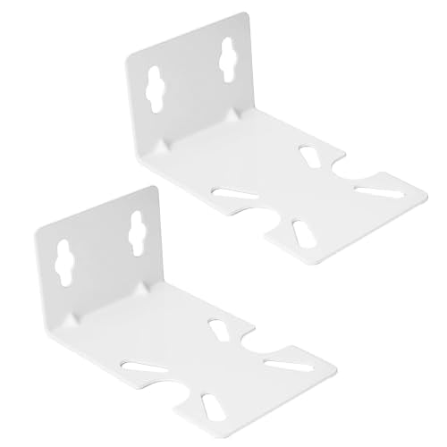 2-Pack White Spin Down Sediment Filter Bracket for Secure Purifier Installation