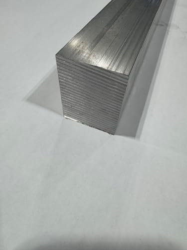 1-1/2" x 2" Aluminum Flat Bar, Solid Stock, Machining, Pick Your Length, 1.5" x 2" Rectangle Bar (Aluminum, 30 INCH) - size: 30 INCH