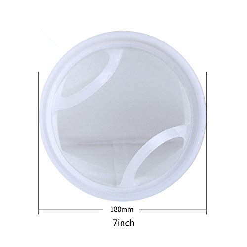 7 Inch Ring by 18 Inch Long Filter Sock Bags 1 Micron, 5 Micron, 50 Micron, 100 Micron - Aquarium Felt Fabric Sump Filter Bag - 1 Pack (25 Micron)