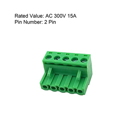 10pcs 5P 5.08mm Angle PCB Screw Terminal Block - size: 10pcs 5P 5.08mm