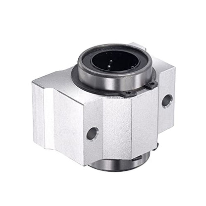 uxcell SCV25UU Linear Ball Bearing Slide Block Units, 25mm Bore Diameter 2pcs - size: 25mm
