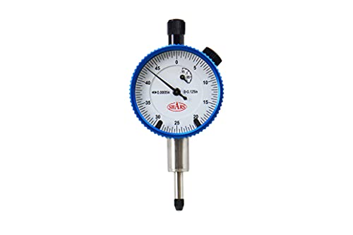 Shars 0.125" Dial Indicator 303-3148 P] - color: White, size: .125" x .0005" 303-3148