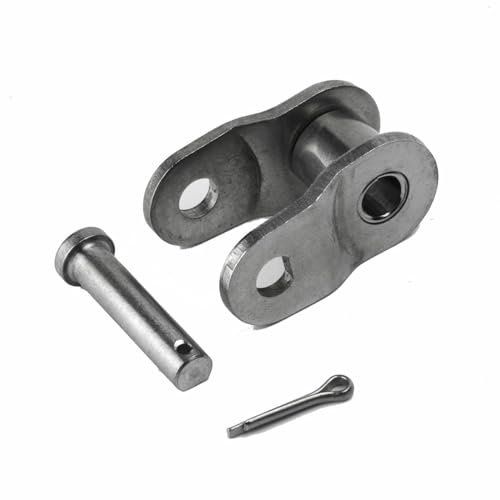 Jeremywell 60 SS Stainless Steel Roller Chain Offset Link (4PCS)