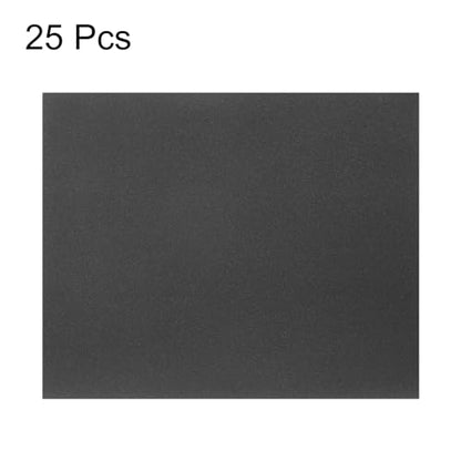 HARFINGTON 25pcs Sandpaper 800 Grit 9 x 11 Inch C-Weight Backing Silicon Carbide Abrasive Wet Dry Sanding Sheets for Wood Finishing, Metal Sanding, Automotive Polishing - size: 800 Grits