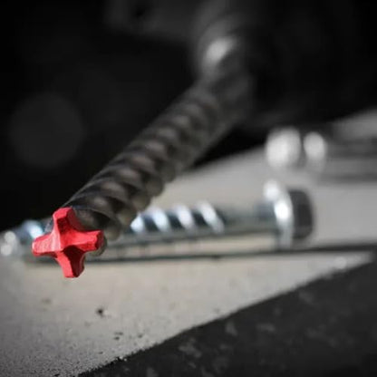 Diablo Rebar Demon SDS-Plus 4-Cutter Full Carbide Head Hammer Drill Bit - size: 6" Length x 3/16" Dia