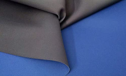 2mm Blue Neoprene Fabric, Scuba Wetsuit Material, Fabric for Sewing, Thin Foam Rubber Sheet (Blue, 1' x 4') - color: Blue, size: 1 feet x 4 feet