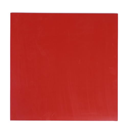Neoprene Rubber Sheet Solid Rubber Strips Roll Mat PadInsulation High Temperature Rsistant for DIY Gaskets, Pads, Sealing, Cushion (Red, 12" X 12" X 1/8" (.125")) - color: Red, size: 12" X 12" X 1/8" (.125")