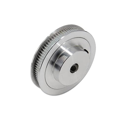 2Kit 2GT Synchronous Wheel 20&80 Teeth 8mm Bore Aluminum Timing Pulley with 2pcs Length 250mm Width 6mm Belt (20-80T-8B-6) - size: 20-80T-8B-6