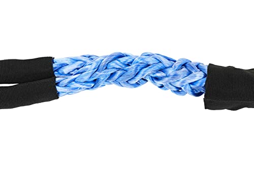 5/8" x 4' Blue Eye & Eye Synthetic Super Sling WLL (Vertical 9450/ Choker 8030/ Basket 18,900 lbs) - color: Blue: 5/8", size: 4 FT (1-Pack)