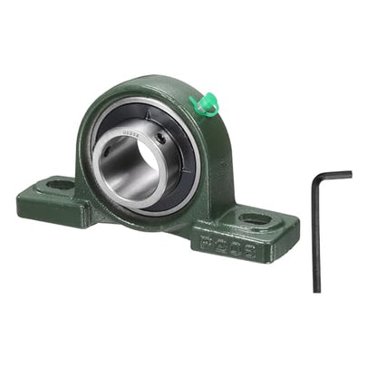 uxcell UCP208 Pillow Block Bearings 40mm Bore Self Alignment Solid Cast - size: UCP208 (Bore 40mm)