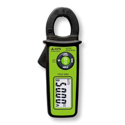 KPS DCM200MINI True RMS Clamp Meter, 300A AC/DC, NCV, 6000-Count Display