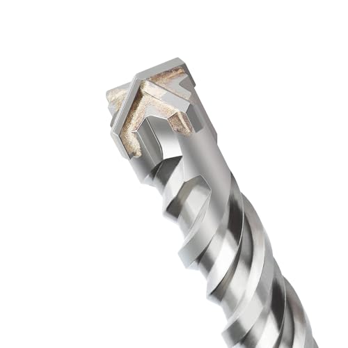 2 Pcs 1-1/8"x 14.2"(28x360mm) SDS Plus Rotary Hammer Bit for Concrete - style: 1-1/8 in x 14.2 in (28 x 360mm)