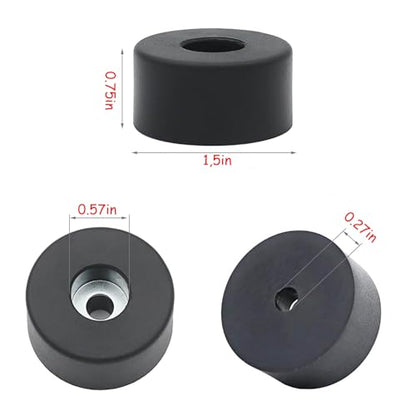 bizhala 8PCS 192310GS Air Compressor Isolator Rubber Feet Foot Mount Compatible for Coleman Powermate Sanborn 094-0026 E106661 for Many Compressors Generators Pressure Washers Anti Vibration Foot Pad