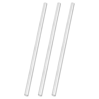 uxcell 3pcs 304 Stainless Steel Round Rods, 5/16" Dia x 8" Length Stainless Steel Metal Solid Shaft Rod Bar for Industry Use Metal Working Hobbies DIY Craft, Silver - size: 5/16" Dia x 8" Length
